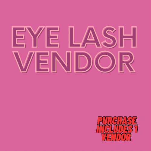 Eye Lash Vendor